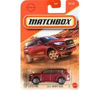 Matchbox 2022 Infiniti QX80, Red, 54/125, 1:64 Scale Diecast Car