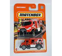 Matchbox 2022 - MBX Armored Truck - RED - 85/100 - Continental Security Transport