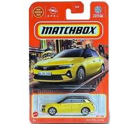 Matchbox 2022 Opel Astra Diecast Car, 1:64 Scale, Yellow