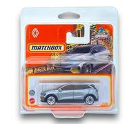 Matchbox 2022 Renault Megane (Silver) - Renault 2023-70/100 (Short Card) - COMES IN A KLAS CAR KEEPER SHORT CARD PROTECTOR CASE - HFR25, MB034