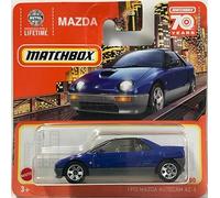 Matchbox 2023-1992 Mazda Autozam AZ-1 [Gloss Dark Blue] Blue 3/100