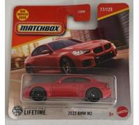 Matchbox 2023 BMW M2 Model Car, Metal Finish, Red, from 3 Years