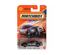 Matchbox 2023 Dodge Charger Pursuit, 1:64 Scale, Black Diecast Car, 37/125