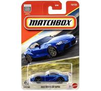 Matchbox 2023 Toyota GR Supra [Blue] 15/125, 1:64 Scale Diecast Toy Vehicle