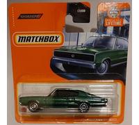 Matchbox 2024-1966 Dodge Charger [Metalflake Dark Green] Green 13/100