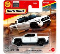 Matchbox 2025-2024 Toyota Tacoma [Light Smoke Tint] White (Smoke) 65/125