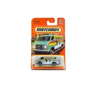 Matchbox '75 Chevy Van, 1:64 Scale Diecast, Green, 14/100