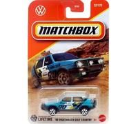 Matchbox '90 Volkswagen Golf Country [Blue] 22/125 1:64 Scale Die Cast Vehicle