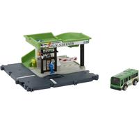 Matchbox HDL08 Action Driver Bus Station Playset, Vehicle & Movable Figures, Can be Combined with Other Sets, Toy Gift for Children from 3 Years