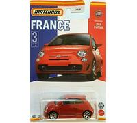 Matchbox Best of France 2022 Series 2019 Fiat 500 Red 3/12 HFH70