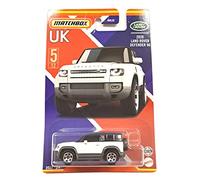 MATCHBOX BEST OF UK 2020 LAND ROVER DEFENDER 90 WHITE 5/12 (Long Card) HFH60