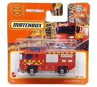 Matchbox - Blaze Buster II - MBX Metro 47/100 - HVN44 - Short Card - Fire & Rescue - Superfast Lesney - Mattel 20245-1:64
