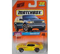 MATCHBOX CLASSIC DECADES YELLOW PONTIAC GTO #38