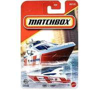 Matchbox Coast 2 Coast Boat [Red], 03/125, 1:64 Scale Diecast Toy Vehicle