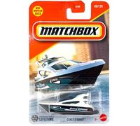 Matchbox Coast 2 Coast Boat [White], 89/125, 1:64 Scale Diecast Vehicle