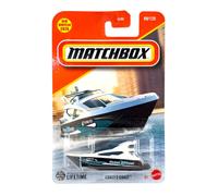 Matchbox Coast 2 Coast Boat [White], 89/125, 1:64 Scale Diecast Vehicle