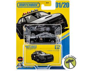 Matchbox Collectors 2023 Dodge Charger Pursuit #01/20 Die Cast 1/64 Mattel 2026