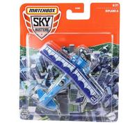 Matchbox Diecast Skybusters 1:64 Scale Model Plane - Biplane-A