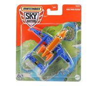 Matchbox Diecast Skybusters 1:64 Scale Model Plane - MBX Twin Boom