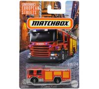 Matchbox European Streets - Scania P360 - Red 1:64 Scale Collectible Die Cast Car Model