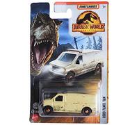 JEEP WRANGLER '93 Jurassic Park World OFFICIAL Matchbox 4X4 Dennis Nedry FMX24