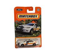 Matchbox White Fire Truck Toy Car