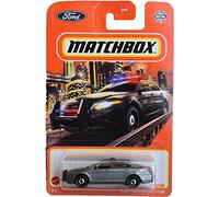 Matchbox Ford Police Interceptor Grey 95/100 Police Car Kids Child