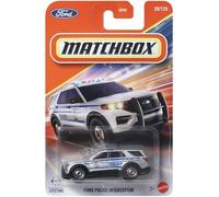 Matchbox Ford Police Interceptor SUV [Silver] 28/125-1:64 Scale Diecast Toy Vehicle