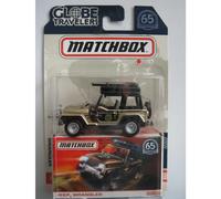 MATCHBOX Globe Travelers Gold/Black JEEEP Wrangler 65TH Anniversary
