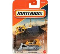 Matchbox Ground Breaker Diecast Car, Yellow/Orange, 1:64 Scale, 20/125