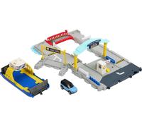 Matchbox HMH29 Ferry Port Set with Detachable Wheeled Ferry, Element (US IMPORT)