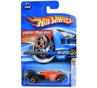 Matchbox Hot Wheels Firestorm, 2005 First Editions 9/20 Realistix Faster Than Ever [Black/Orange]