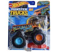 Matchbox Hot Wheels Monster Trucks Too S'cool, HWMT Back to Basics 6/7 Connect and Crash Car 1:64 Scale die cast