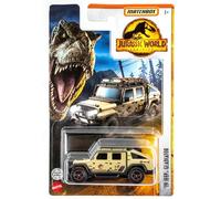 Matchbox Jeep Gladiator 1:64 Scale Die-Cast Metal Truck, Jurassic World, Recommended for Ages 3+