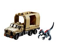 Matchbox Jurassic World, Dino Carriers Slasher Dino, Toy Vehicle for Kids Ages 3 and Up Includes a Mini Dinosaur to Transport