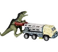 Matchbox Jurassic World Dino Transporters, 1 Vehicle & 1-2 Mini Dinosaurs, Ages 3 Years Old & Up