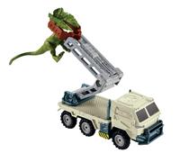 MATCHBOX JURASSIC WORLD DINO TRANSPORTERS DILOPHO-LOADER Vehicle and figure
