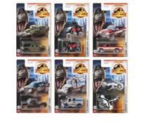 Matchbox Jurassic World Dominion 2022 Complete Bundle of 6 Diecast Vehicles from FMW90-956P Release Bundle
