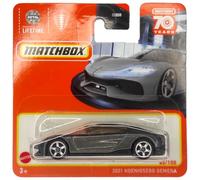 Matchbox Koenigsegg Gemera 45/100 Series 2023 Metalflake Grey