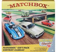 Matchbox Mattel 80Th Anniversary 4-Pack Of Die-Cast 1:64 Scale Toy Cars & Trucks With Moving Parts
