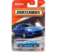 Matchbox Mazda RX-8, 1:64 Scale Diecast Car, Blue, 10/125