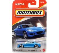 Matchbox Mazda RX-8, 1:64 Scale Diecast Car, Blue, 10/125