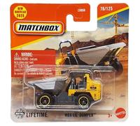 Matchbox MBX Lil Dumper MBX Construction 76/125 JBR20 Short Card Dump Truck Construction Site Vehicle Superfast Lesney Mattel 2025-1:64