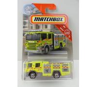 Matchbox MBX Rescue Scania P 360 Fire Engine, Yellow Toy