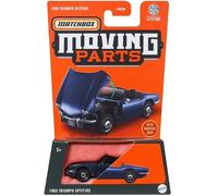 Matchbox Moving Parts 1969 Triumph Spitfire [Blue] 2/54, 1:64 Scale Diecast Toy Vehicle