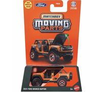 Matchbox Moving Parts 2024 Ford Bronco Raptor [Orange] 09/50, 1:64 Scale Diecast Vehicle