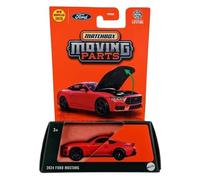 Matchbox Moving Parts, 2024 Ford Mustang, Red, 1:64 Scale Diecast