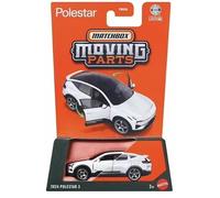 Matchbox Moving Parts 2024 Polestar 3 Die Cast Vehicle, White, 1:64 Scale