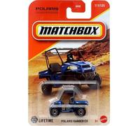Matchbox Polaris Ranger EV [Blue] 111/125, 1:64 Scale Diecast Car
