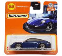 Matchbox - Porsche 911 Targa 4 - MB Showroom 60/100 - HVN28 - Short Card - Dark Blue Metallic - Superfast Lesney - Mattel 2024-1:64